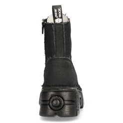 Bottines New Rock Metallic Noires 14 Bottines New Rock Metallic Noires -ALCHEMY GOTHIC shop bottines new rock metallic noires 4