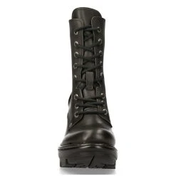 Bottines New Rock Neotyre En Cuir Noir -ALCHEMY GOTHIC shop bottines new rock neotyre en cuir noir 2