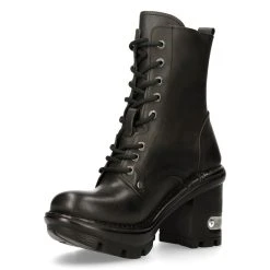 Bottines New Rock Neotyre En Cuir Noir -ALCHEMY GOTHIC shop bottines new rock neotyre en cuir noir 3
