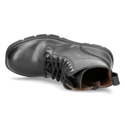 Bottines New Rock Newmili En Cuir Noir -ALCHEMY GOTHIC shop bottines new rock newmili en cuir noir 6