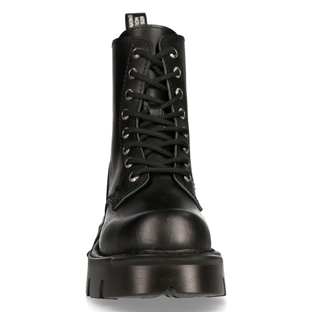 Bottines New Rock Newmili Reactor En Cuir Noir 5 Bottines New Rock Newmili Reactor En Cuir Noir – Image 3