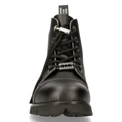 Bottines New Rock Ranger En Cuir Vegan Noir -ALCHEMY GOTHIC shop bottines new rock ranger en cuir vegan noir 2