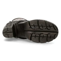 Bottines New Rock Trail En Cuir Vegan Vintage Flower... -ALCHEMY GOTHIC shop bottines new rock trail en cuir vegan vintage flower rouge 5