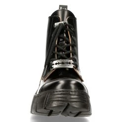 Bottines New Rock Wall Antik Noires -ALCHEMY GOTHIC shop bottines new rock wall antik noires 2