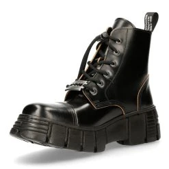 Bottines New Rock Wall Antik Noires -ALCHEMY GOTHIC shop bottines new rock wall antik noires 3