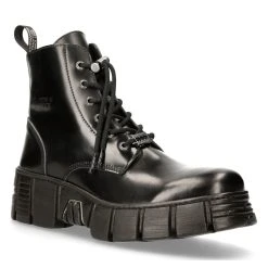 Bottines New Rock Wall Antik Noires -ALCHEMY GOTHIC shop bottines new rock wall antik noires 9