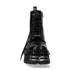 Bottines New Rock Wall En Cuir Noir -ALCHEMY GOTHIC shop bottines new rock wall en cuir noir 2