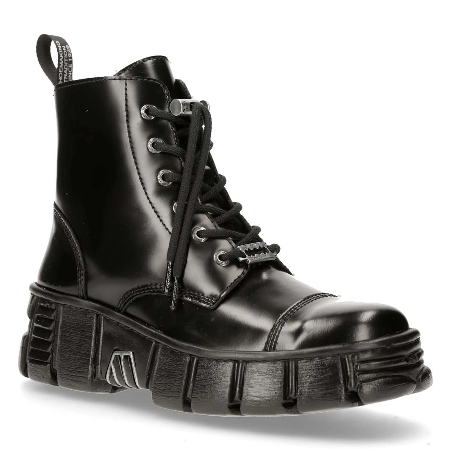 Bottines New Rock Wall Noires 4 Bottines New Rock Wall Noires – Image 2