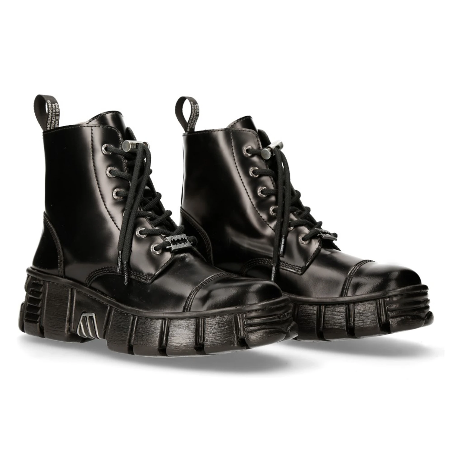 Bottines New Rock Wall Noires 10 Bottines New Rock Wall Noires – Image 8