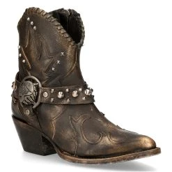 Bottines New Rock West En Cuir Couleur Cuivre 11 Bottines New Rock West En Cuir Couleur Cuivre -ALCHEMY GOTHIC shop bottines new rock west en cuir couleur cuivre 1
