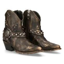 Bottines New Rock West En Cuir Couleur Cuivre 17 Bottines New Rock West En Cuir Couleur Cuivre -ALCHEMY GOTHIC shop bottines new rock west en cuir couleur cuivre 7