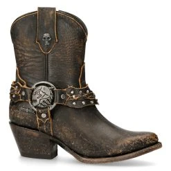Bottines New Rock West Moka
