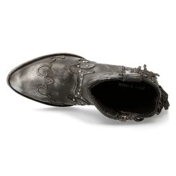 Bottines New Rock West Nirvana Grises -ALCHEMY GOTHIC shop bottines new rock west nirvana grises 6