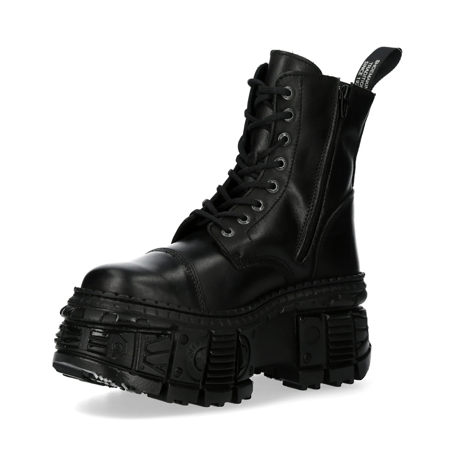 Bottines Plateformes New Rock Tank Noires 6 Bottines Plateformes New Rock Tank Noires – Image 4