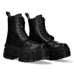 Bottines Plateformes New Rock Tank Noires 17 Bottines Plateformes New Rock Tank Noires -ALCHEMY GOTHIC shop bottines plateformes new rock tank noires 7