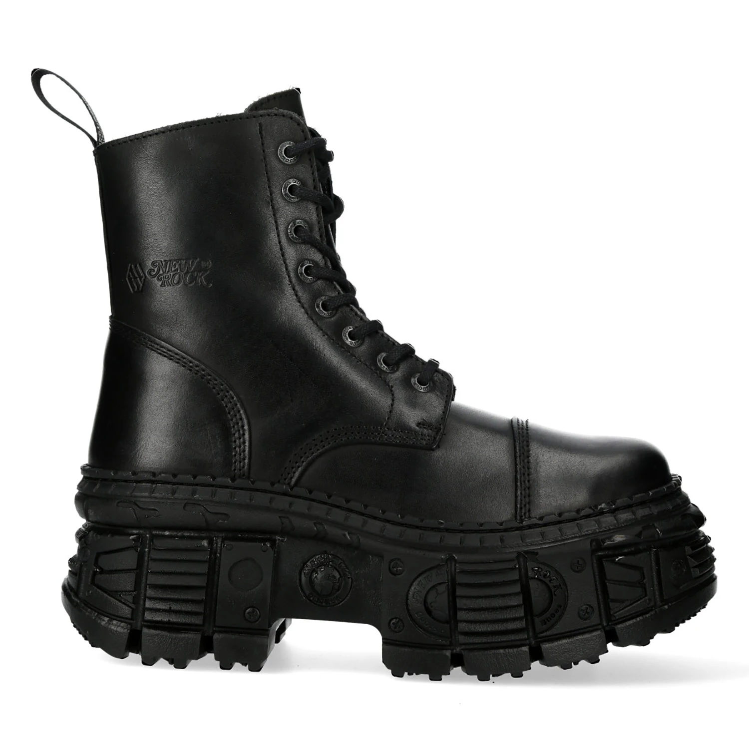 Bottines Plateformes New Rock Tank Noires 3 Bottines Plateformes New Rock Tank Noires