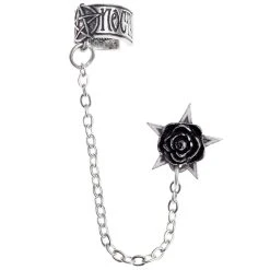 ALCHEMY GOTHIC Boucle D'Oreille 'Rosa Nocta'