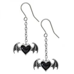 ALCHEMY GOTHIC Boucles D'Oreilles 'BlackSoul'
