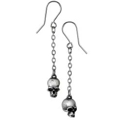 ALCHEMY GOTHIC Boucles D'Oreilles 'DeadSkull'