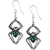 ALCHEMY GOTHIC Boucles D'Oreilles 'Emerald Venom' -ALCHEMY GOTHIC shop boucles d oreilles emerald venom
