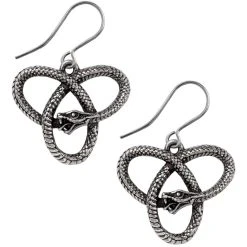 ALCHEMY GOTHIC Boucles D'Oreilles 'Eve's Triquetra'