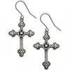ALCHEMY GOTHIC Boucles D'Oreilles 'Gothic Devotion Crosses' -ALCHEMY GOTHIC shop boucles d oreilles gothic devotion crosses