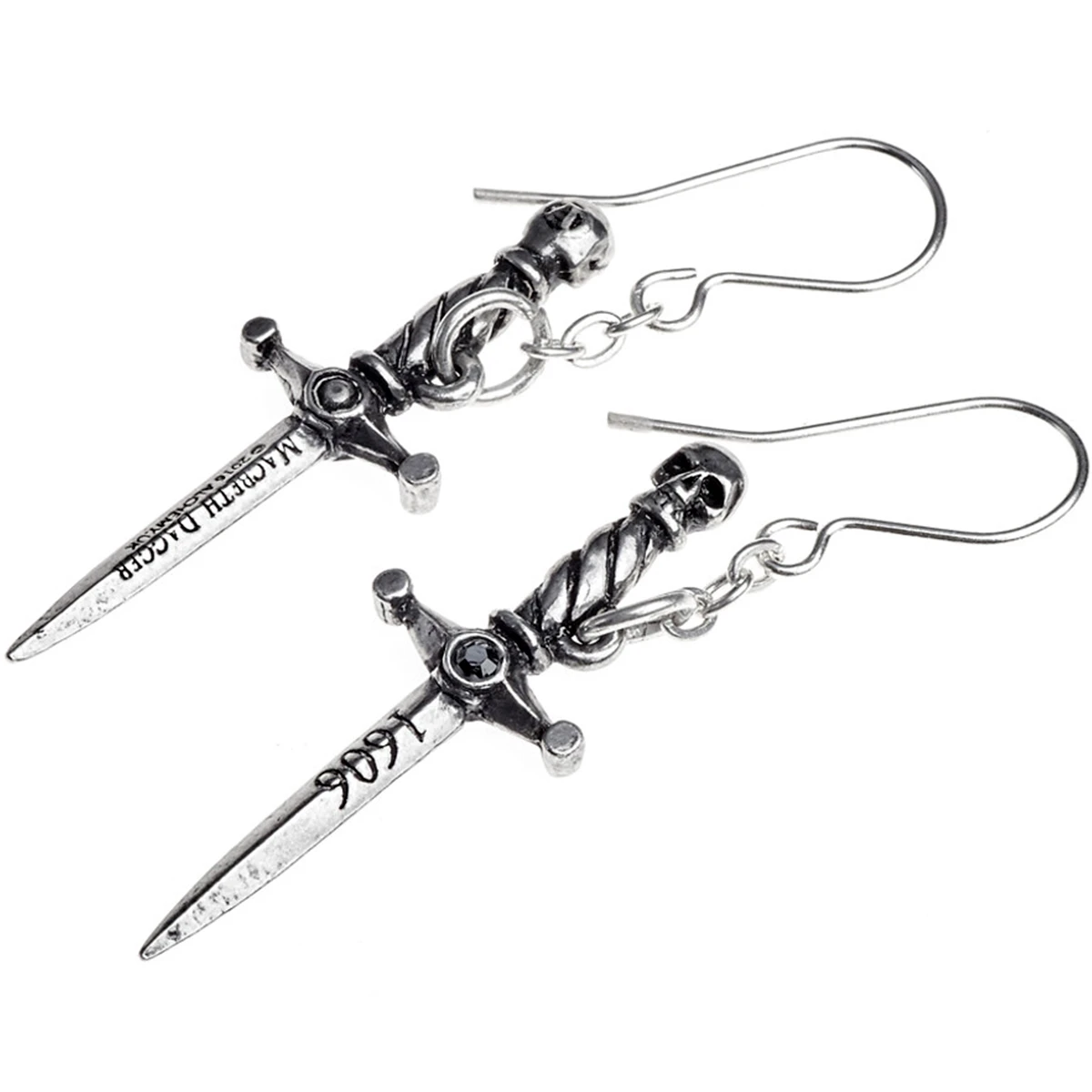 ALCHEMY GOTHIC Boucles D'Oreilles 'Hand Of McBeth' 6 ALCHEMY GOTHIC Boucles D'Oreilles 'Hand Of McBeth' – Image 4