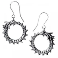 Alchemy Metal-Wear Boucles D'Oreilles 'Jormungand'