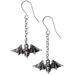 ALCHEMY GOTHIC Boucles D'Oreilles 'Kiss The Night'