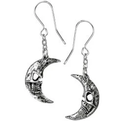 ALCHEMY GOTHIC Boucles D'Oreilles 'M'era Luna Crescens - Tragicom...