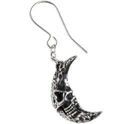 ALCHEMY GOTHIC Boucles D'Oreilles 'M'era Luna Crescens - Tragicom... -ALCHEMY GOTHIC shop boucles d oreilles m era luna crescens tragicom moon 1 3