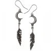ALCHEMY GOTHIC Boucles D'Oreilles 'Pagan Dream Catcher' -ALCHEMY GOTHIC shop boucles d oreilles pagan dream catcher