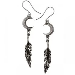 ALCHEMY GOTHIC Boucles D'Oreilles 'Pagan Dream Catcher'