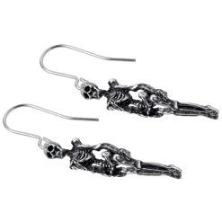 Alchemy Metal-Wear Boucles D'Oreilles 'Skeleton' -ALCHEMY GOTHIC shop boucles d oreilles skeleton 1 2