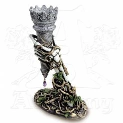 The Vault By Alchemy Bougeoir 'Light Of Asrael' -ALCHEMY GOTHIC shop bougeoir light of asrael 1 3