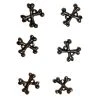 ALCHEMY GOTHIC Boutons 'Crossbone' 2 ALCHEMY GOTHIC Boutons 'Crossbone' -ALCHEMY GOTHIC shop boutons crossbone