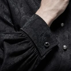 PUNK RAVE Boutons De Manchettes 'Lestat' Noirs 8 PUNK RAVE Boutons De Manchettes 'Lestat' Noirs -ALCHEMY GOTHIC shop boutons de manchettes lestat noirs 2