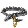 ALCHEMY GOTHIC Bracelet 'Dragon's Lure'
