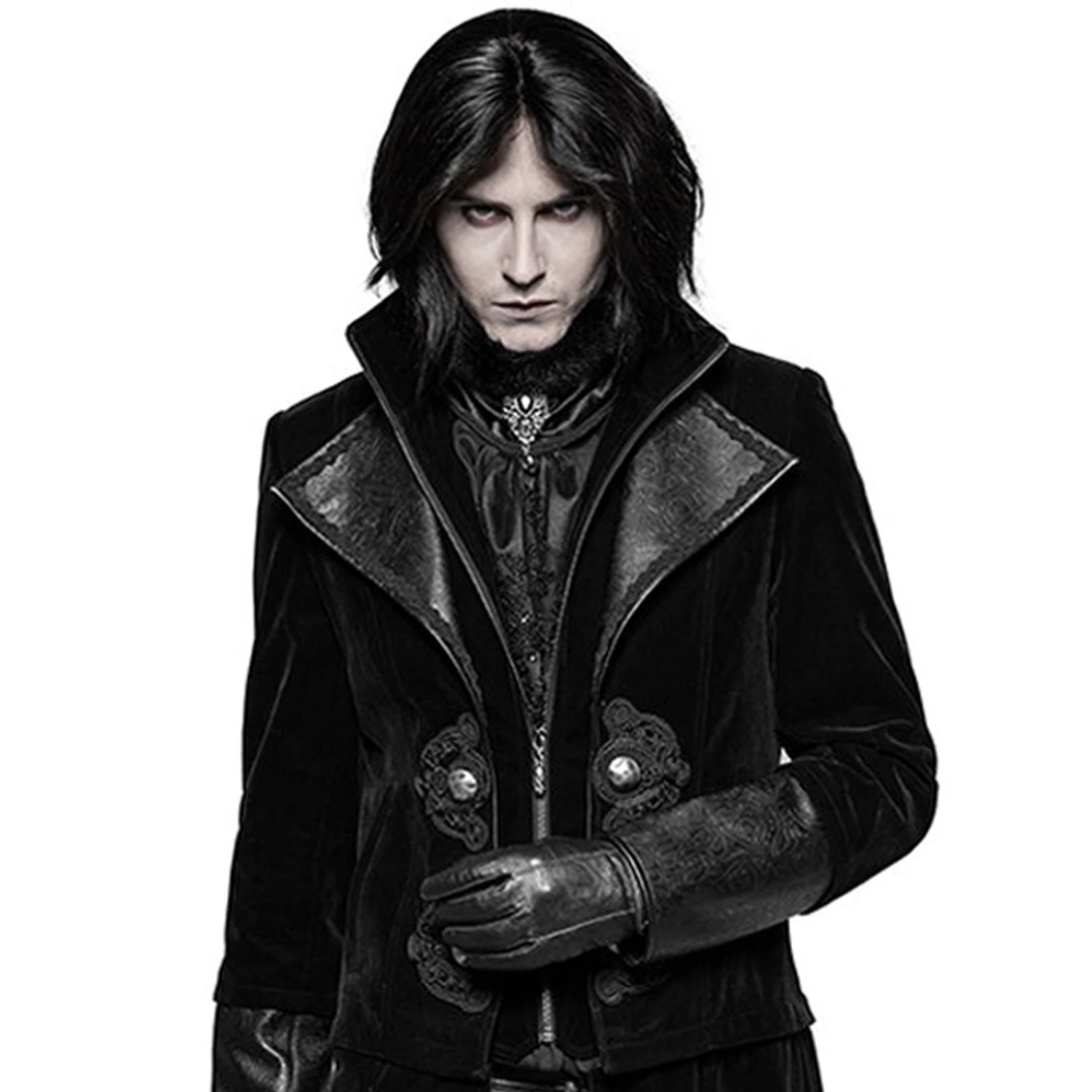 PUNK RAVE Broche 'Vampiria' Noire 5 PUNK RAVE Broche 'Vampiria' Noire – Image 3