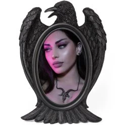 The Vault By Alchemy Cadre Photo 'Black Raven' -ALCHEMY GOTHIC shop cadre photo black raven 2