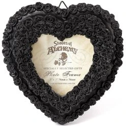 The Vault By Alchemy Cadre Photo 'Black Rose Heart' Noir