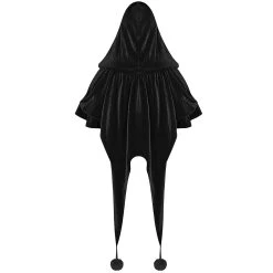 Pyon Pyon Cape Boléro Gothic Lolita à Capuche 'Black Fairy' 23 Pyon Pyon Cape Boléro Gothic Lolita à Capuche 'Black Fairy' -ALCHEMY GOTHIC shop cape bolero gothic lolita a capuche black fairy 1 7