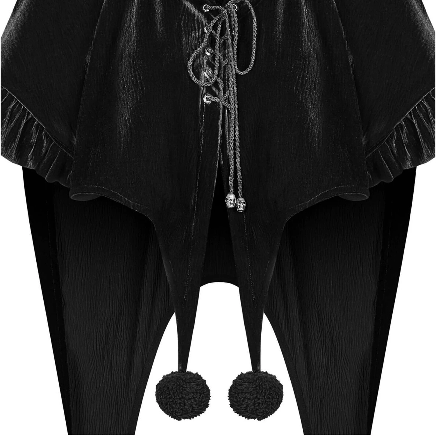Pyon Pyon Cape Boléro Gothic Lolita à Capuche 'Black Fairy' 11 Pyon Pyon Cape Boléro Gothic Lolita à Capuche 'Black Fairy' – Image 9