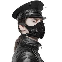 PUNK RAVE Casquette Gothique 'Murderdoll' Noire 14 PUNK RAVE Casquette Gothique 'Murderdoll' Noire -ALCHEMY GOTHIC shop casquette gothique murderdoll noire 3