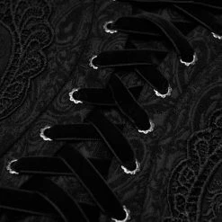 PUNK RAVE Ceinture Corset Pour Femmes 'Cyrielle' Noire 25 PUNK RAVE Ceinture Corset Pour Femmes 'Cyrielle' Noire -ALCHEMY GOTHIC shop ceinture corset pour femmes cyrielle noire 10