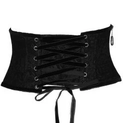PUNK RAVE Ceinture Corset Pour Femmes 'Cyrielle' Noire 23 PUNK RAVE Ceinture Corset Pour Femmes 'Cyrielle' Noire -ALCHEMY GOTHIC shop ceinture corset pour femmes cyrielle noire 8