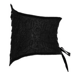 PUNK RAVE Ceinture Corset Pour Femmes 'Cyrielle' Noire 24 PUNK RAVE Ceinture Corset Pour Femmes 'Cyrielle' Noire -ALCHEMY GOTHIC shop ceinture corset pour femmes cyrielle noire 9