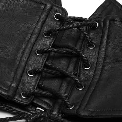 PUNK RAVE Ceinture Corset Pour Femmes 'Noomina' Noire -ALCHEMY GOTHIC shop ceinture corset pour femmes noomina noire 11