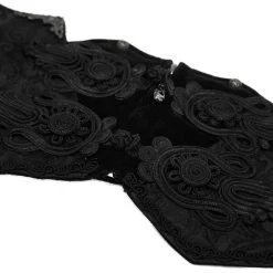 DEVIL FASHION Ceinture Victorienne 'Israfel' Noire -ALCHEMY GOTHIC shop ceinture victorienne israfel noire 11