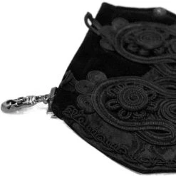 DEVIL FASHION Ceinture Victorienne 'Israfel' Noire -ALCHEMY GOTHIC shop ceinture victorienne israfel noire 14